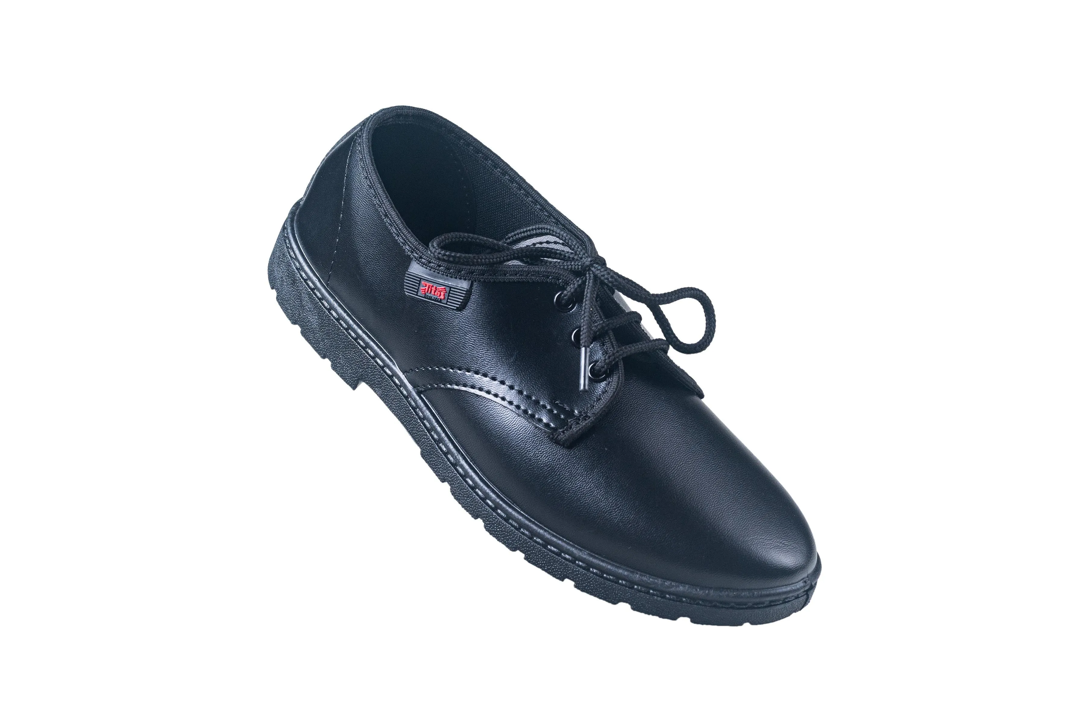 Titas Boys Black School Shoe (9 Years & above Boys)(Skool Boy)