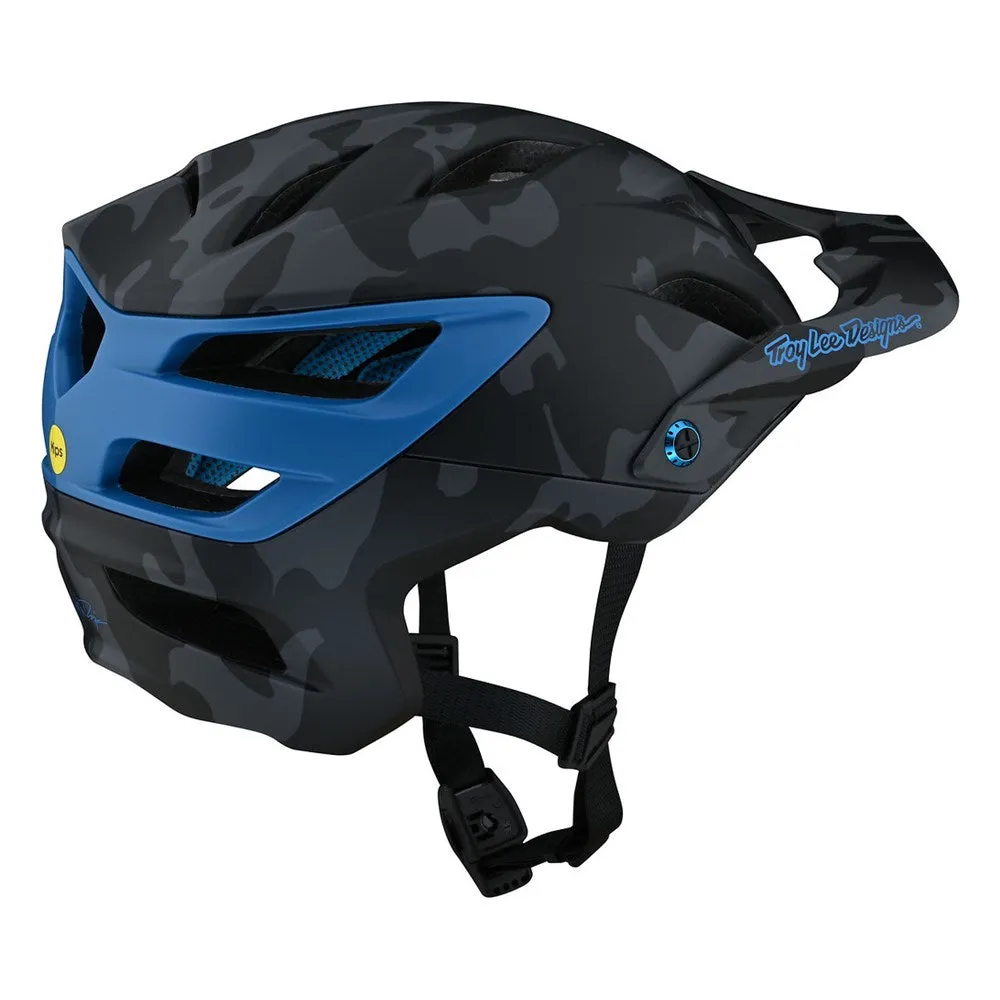 TLD A3 AS MIPS Helmet Uno Camo Blue Small