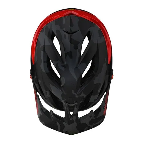 TLD A3 Mips Helmet - Camo Grey/Red -