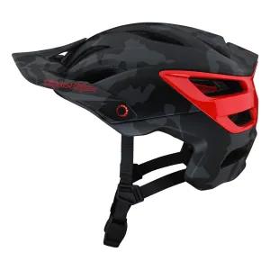 TLD A3 Mips Helmet - Camo Grey/Red -