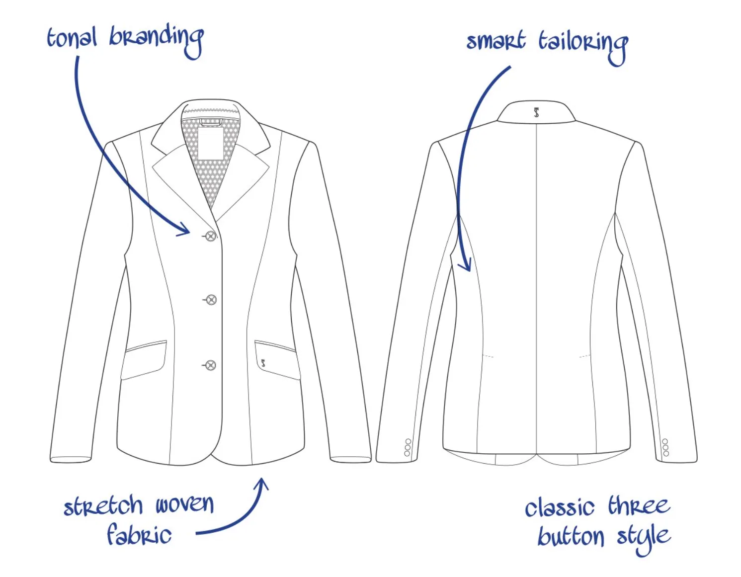 Tredstep Symphony Style Junior Show Coat - SALE