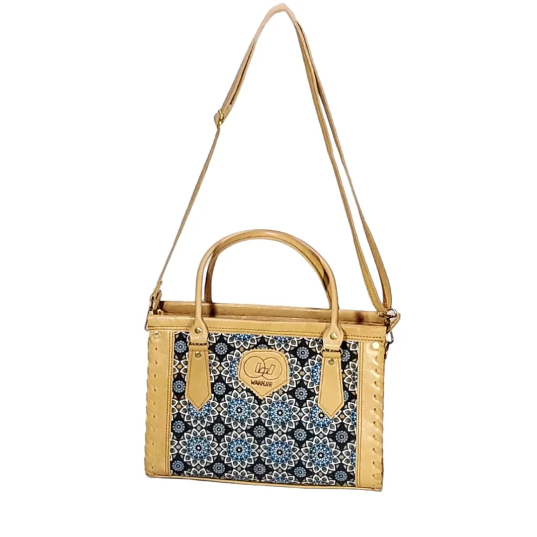 Trendy Matching Tote Bag and Clutch | Complete Your Look with Ballet Shoes Nk-202