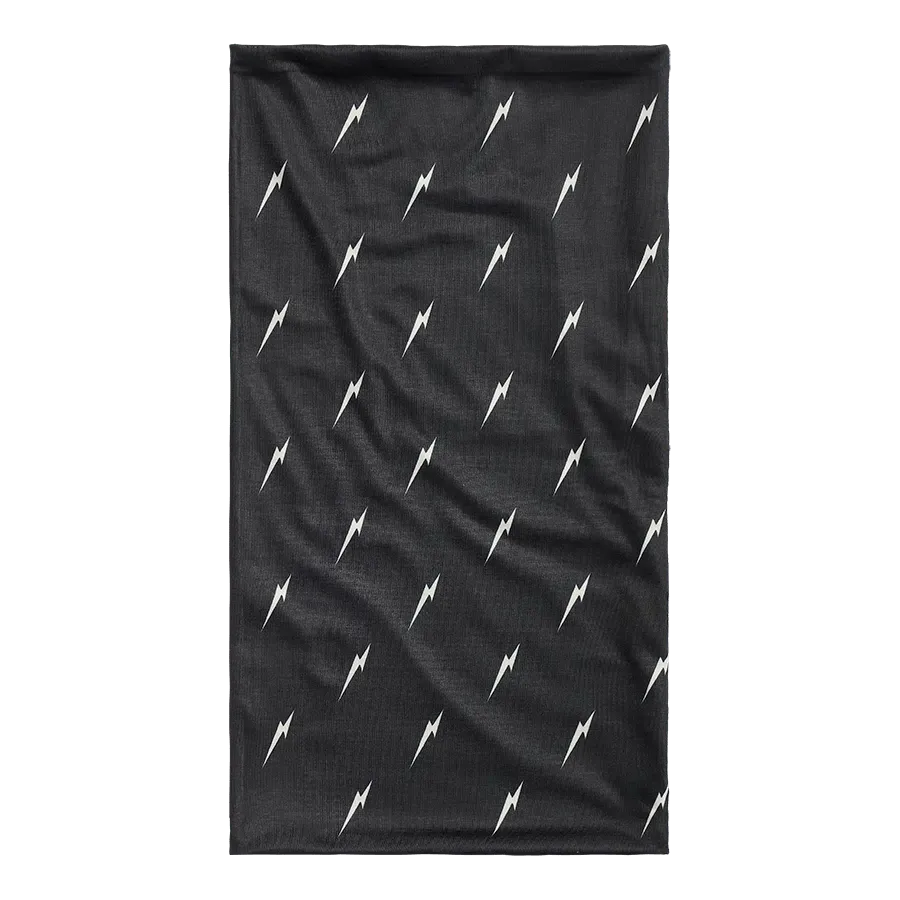 Triumph Venom Reversible Neck Tube in Black and Bone
