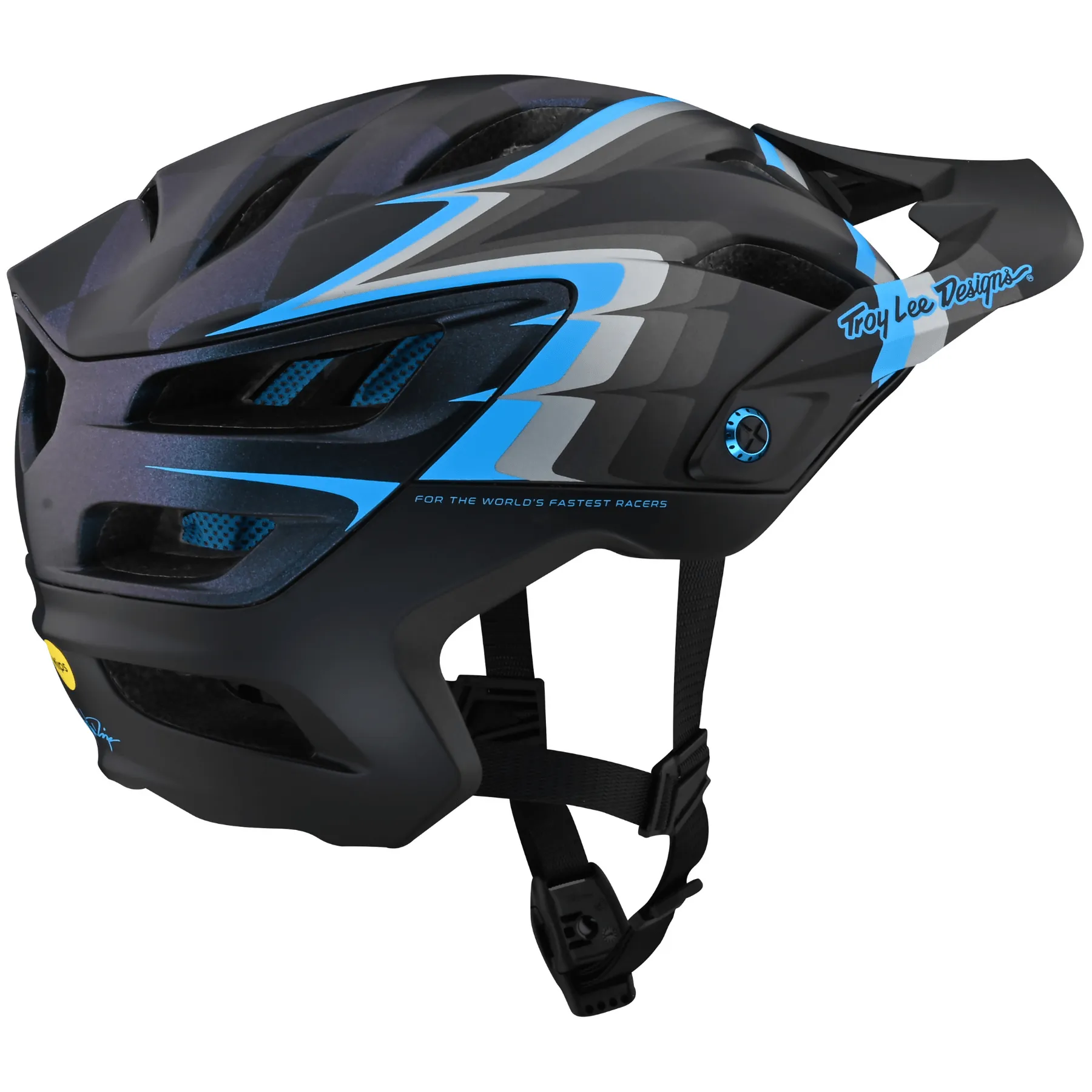 Troy Lee Designs A3 MIPS Bike Helmet Sideway - Black