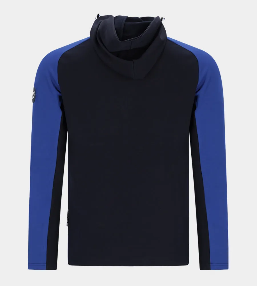 TWO TONE HOODIE 2.0 - NAVY / BLUE