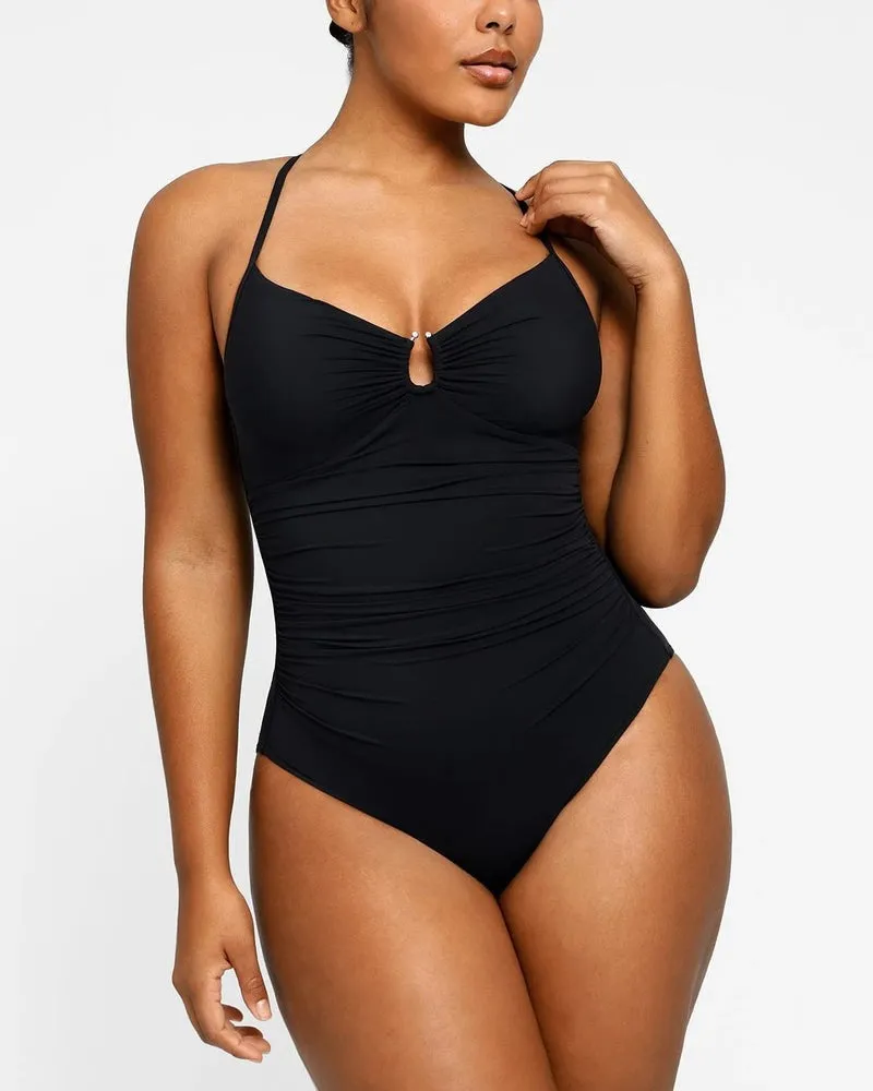 U-Ring Shaping One Piece Swimsuit