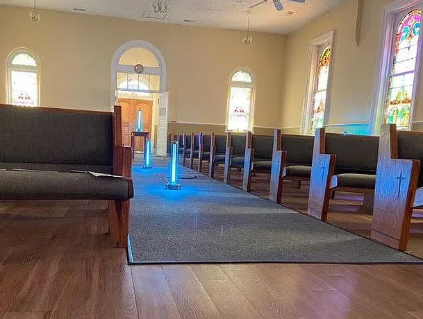 UV-C Disinfection Anti-Microbial light: schools, rooms, churches, offices, etc.