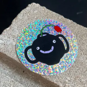 Vessel Glitter Sticker