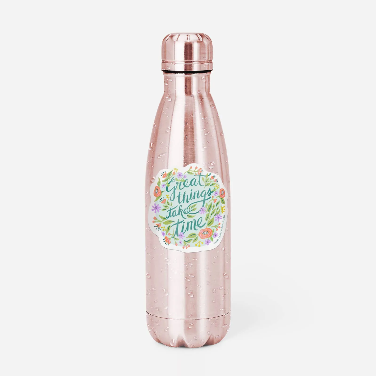 Vinyl Sticker - Great Things Take Time