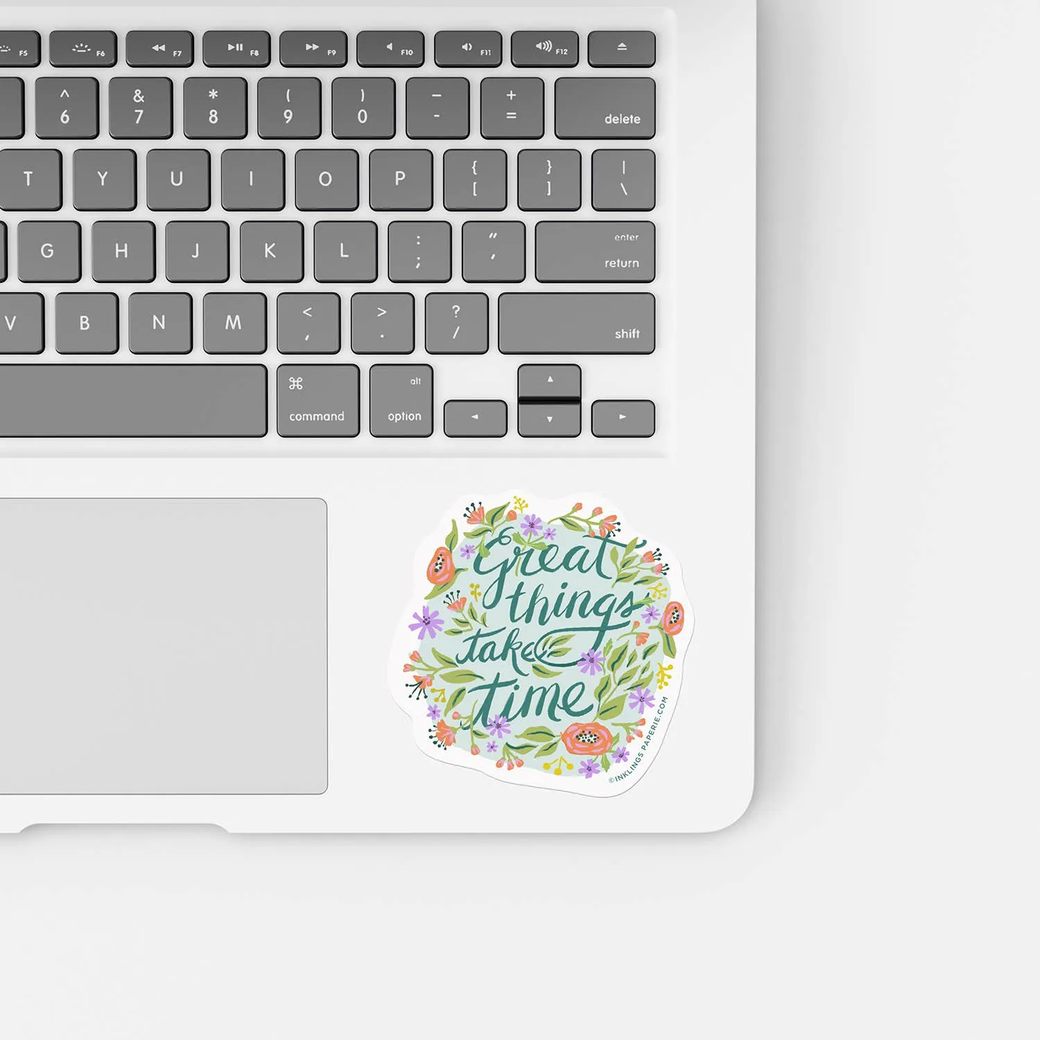 Vinyl Sticker - Great Things Take Time