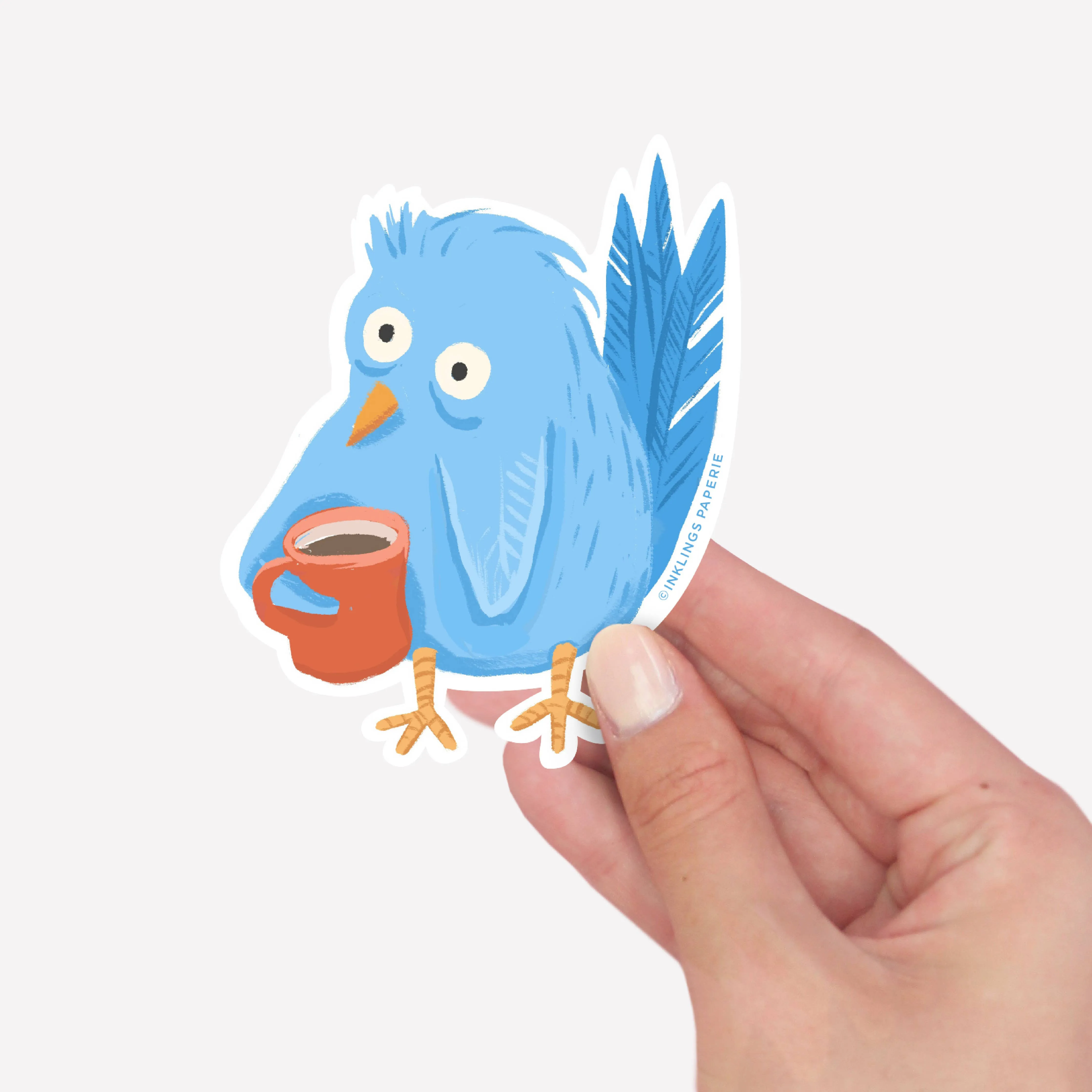 Vinyl Sticker - Tired Bird
