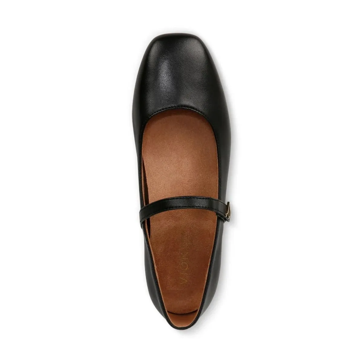 Vionic Women's Alameda Mary Jane Flat - Black