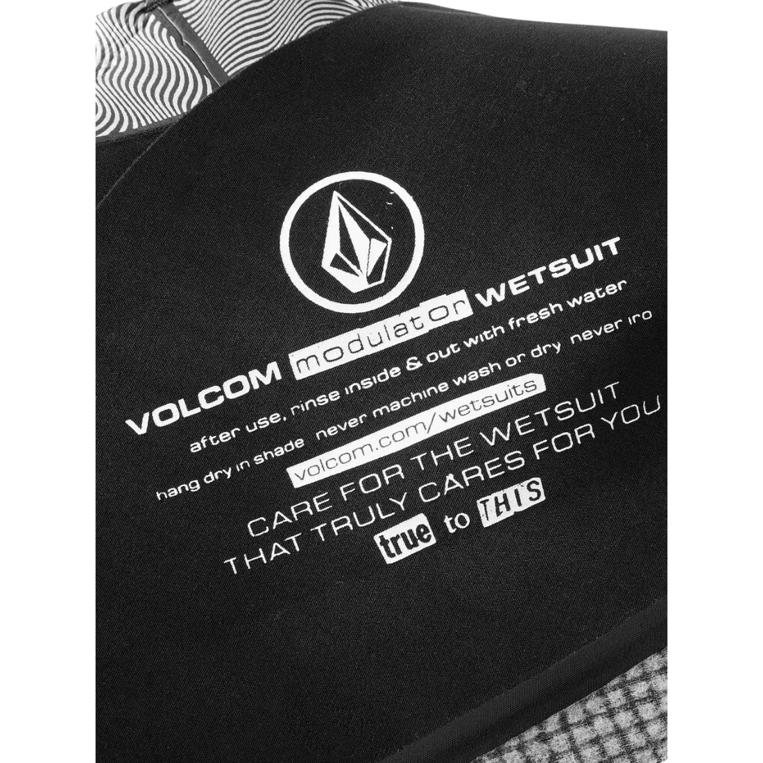 Volcom 3/2mm Modulator Chest Zip Wetsuit - Black