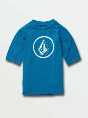 Volcom Youth Lido Solid S/S UPF 50 Rashguard