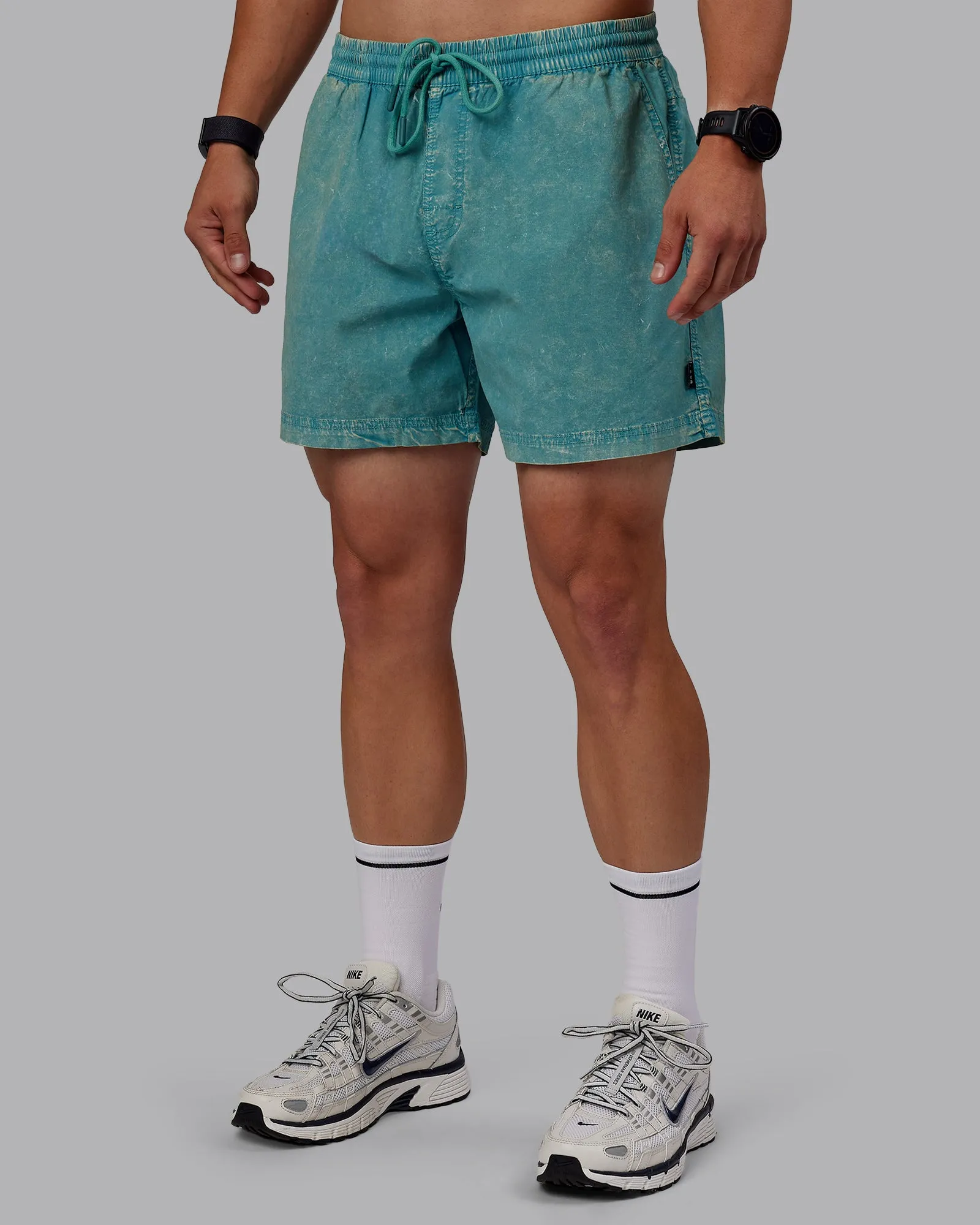 Washed Daily 5" Shorts - Sage Brush