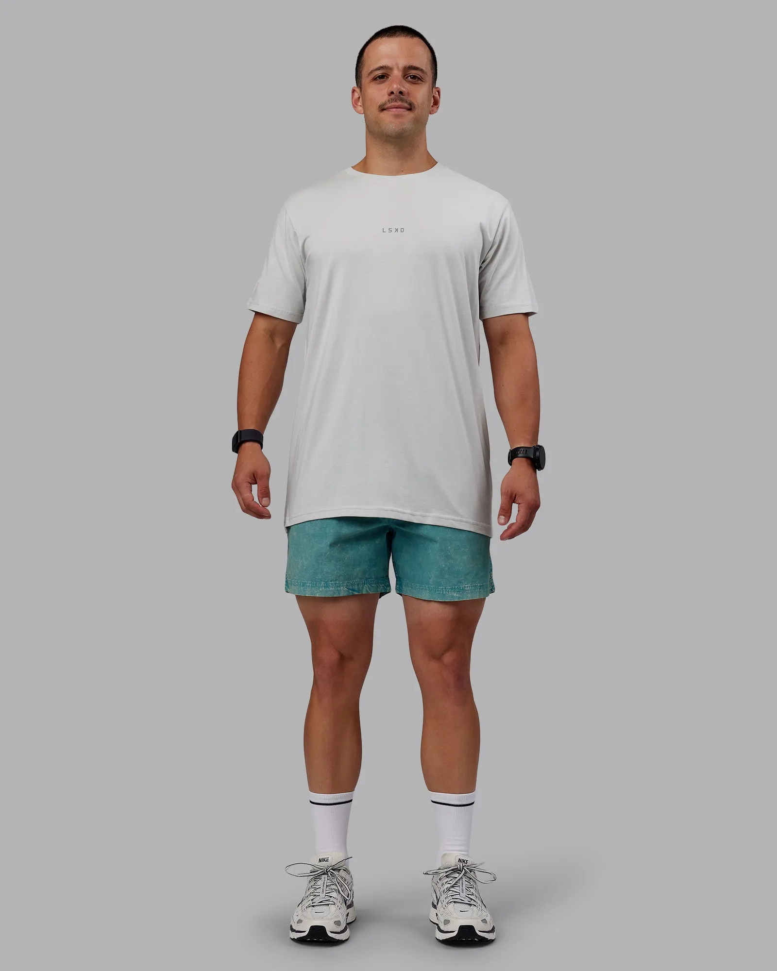 Washed Daily 5" Shorts - Sage Brush