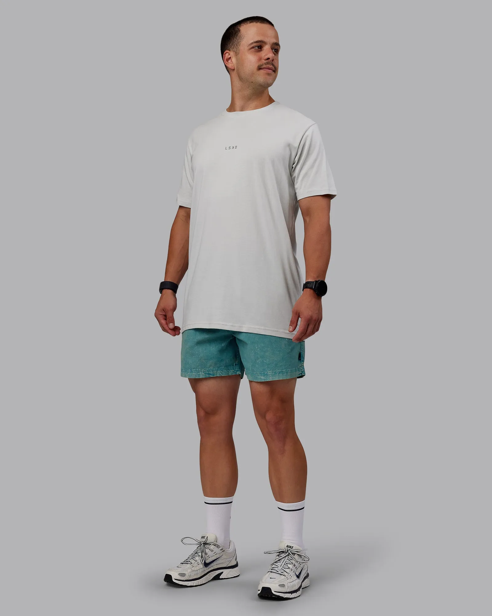 Washed Daily 5" Shorts - Sage Brush
