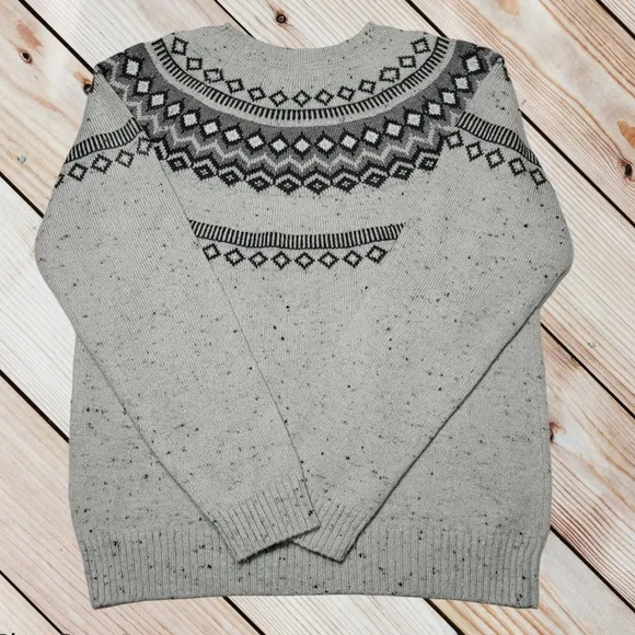 Weatherproof Vintage Light Gray Sweater Sz M NWT