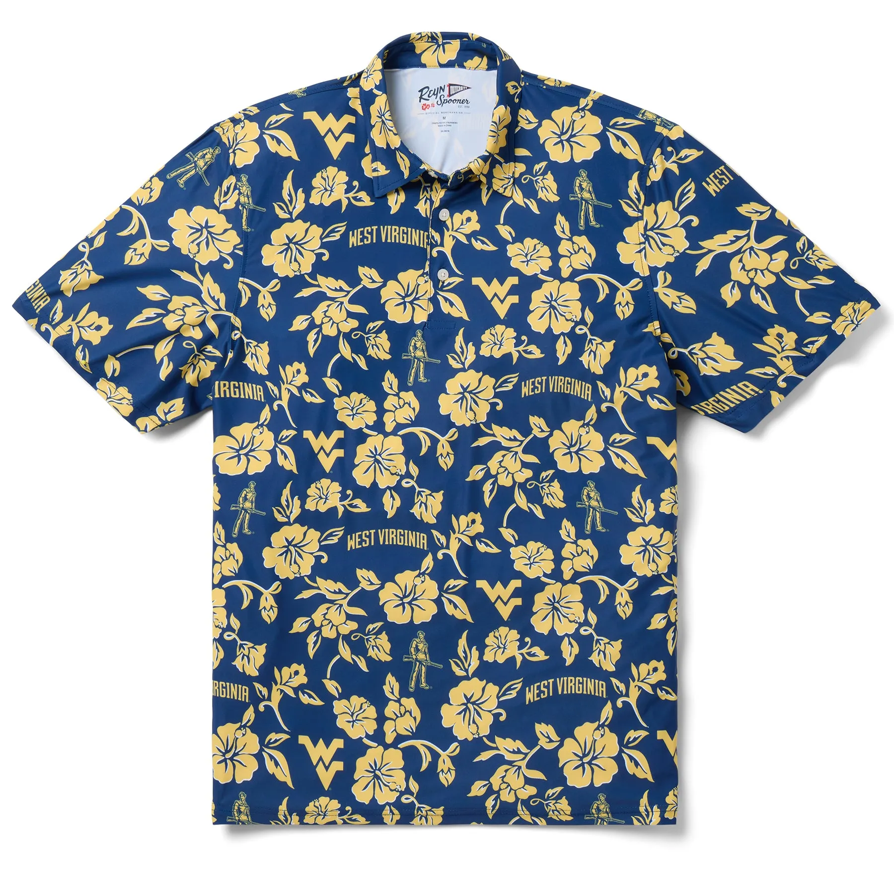 WEST VIRGINIA UNIVERSITY GAME DAY PERFORMANCE POLO