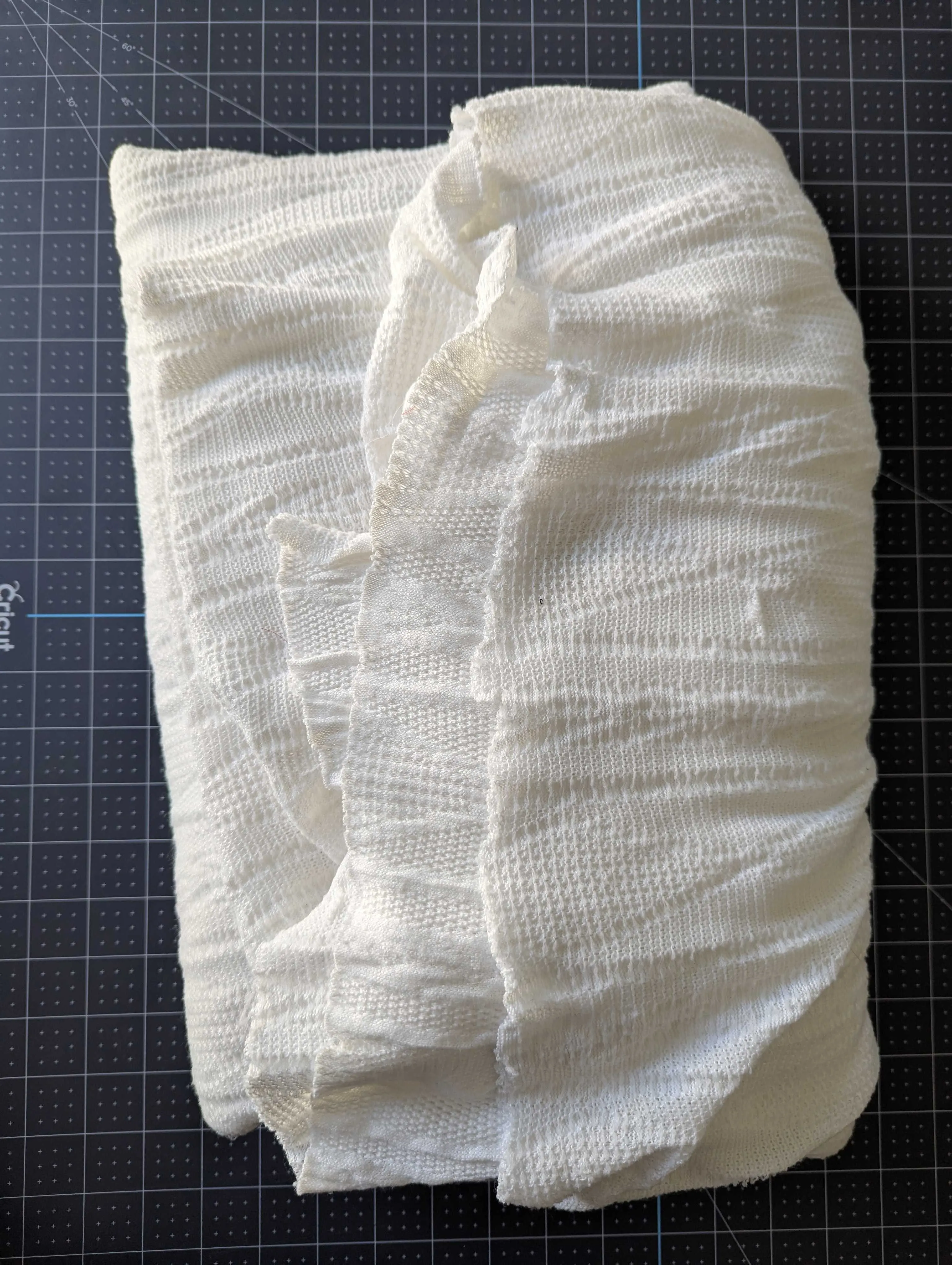 White Stretch Sweater Fabric - Single Piece - 3  yds