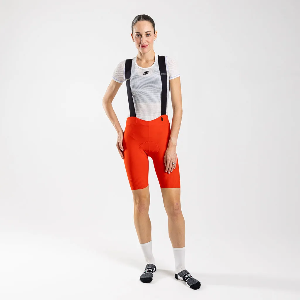 Women's Apex Elite Bib Shorts (Flame)