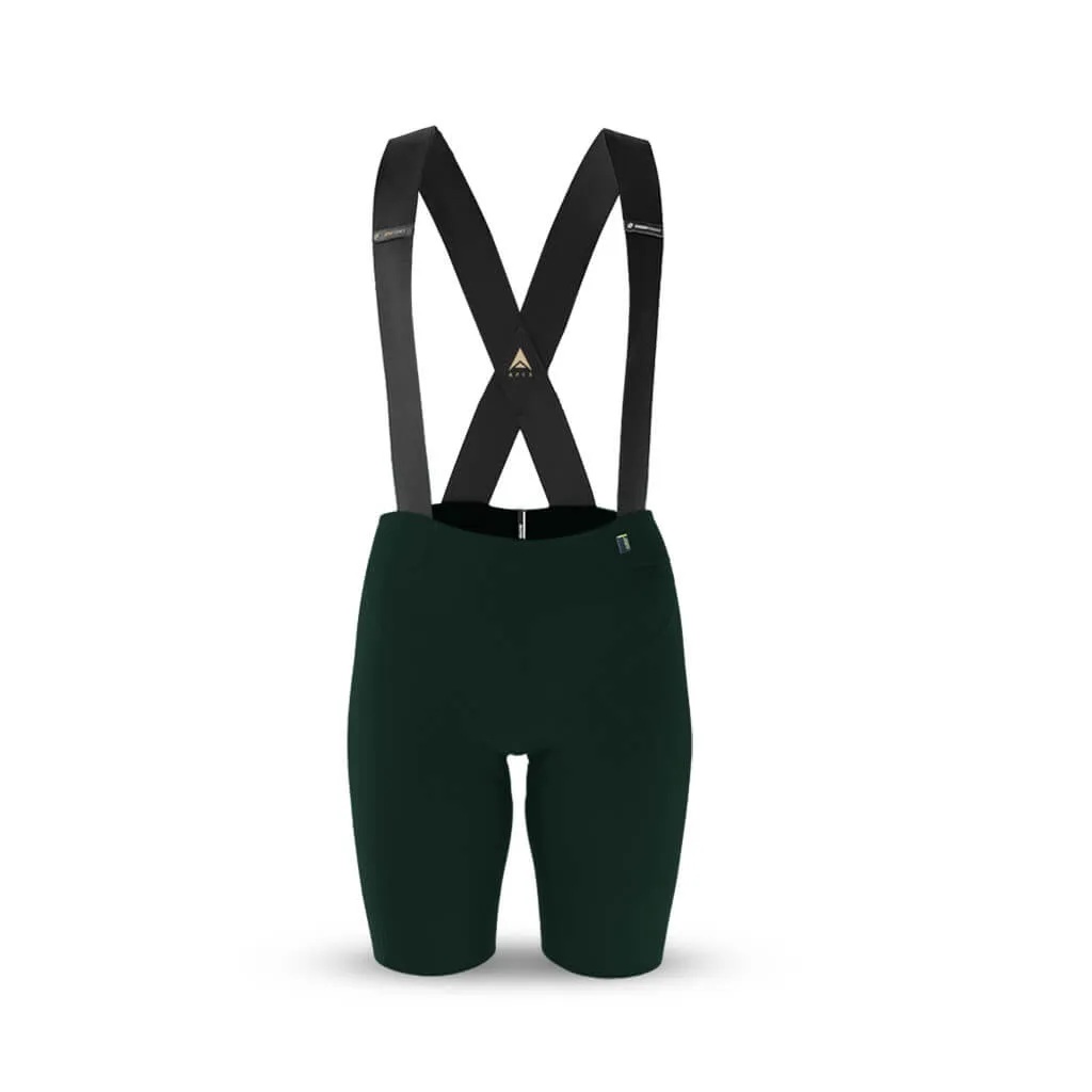 Women's Apex Elite Bib Shorts (Forest)