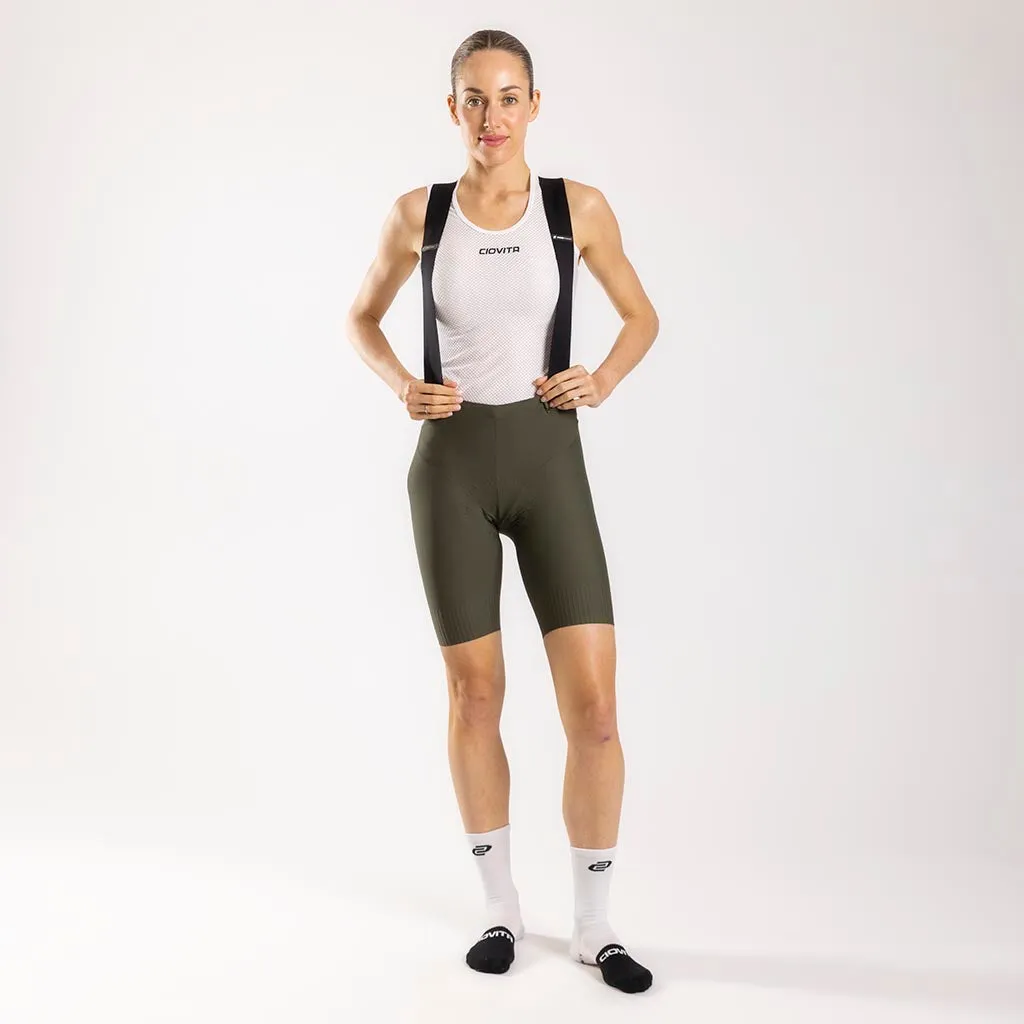 Women's Apex Elite Bib Shorts (Olive)
