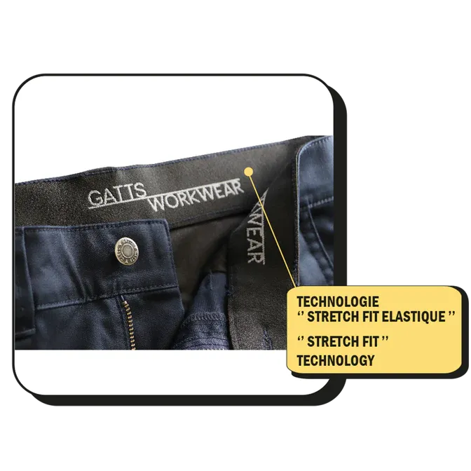 Women's Stretch Short by GATTS Workwear - Style 773EXS