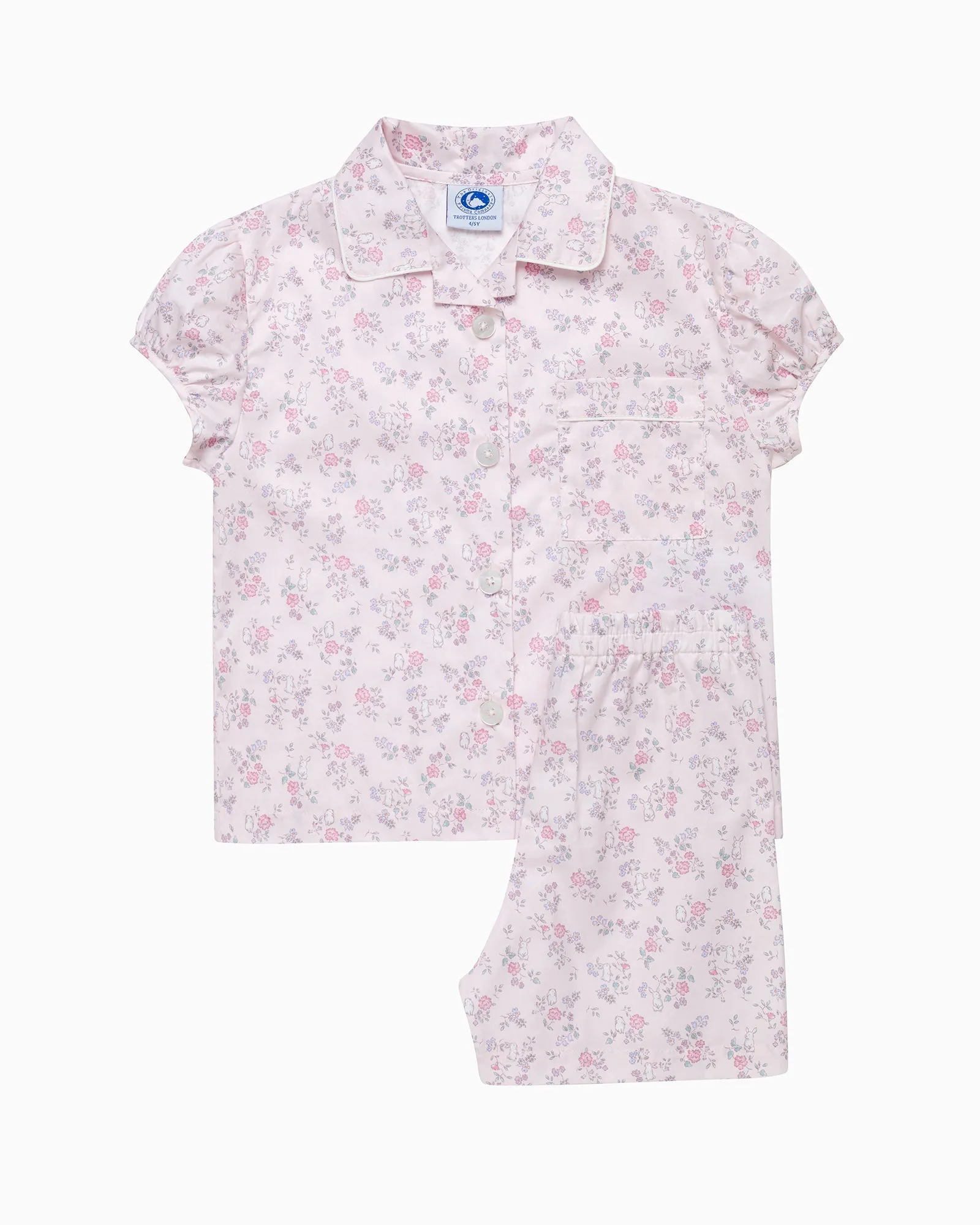 Woven Short Bunny Pyjama Set