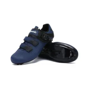 Zapatillas Ciclismo Ruta Santic Azul Marino Santic